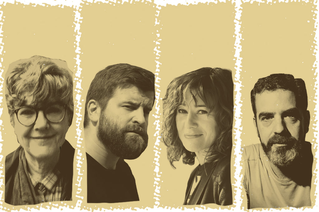 Mercè Ibarz, Jaume Coll, Àngels Bassas i Eduard Escoffet MOT 2021