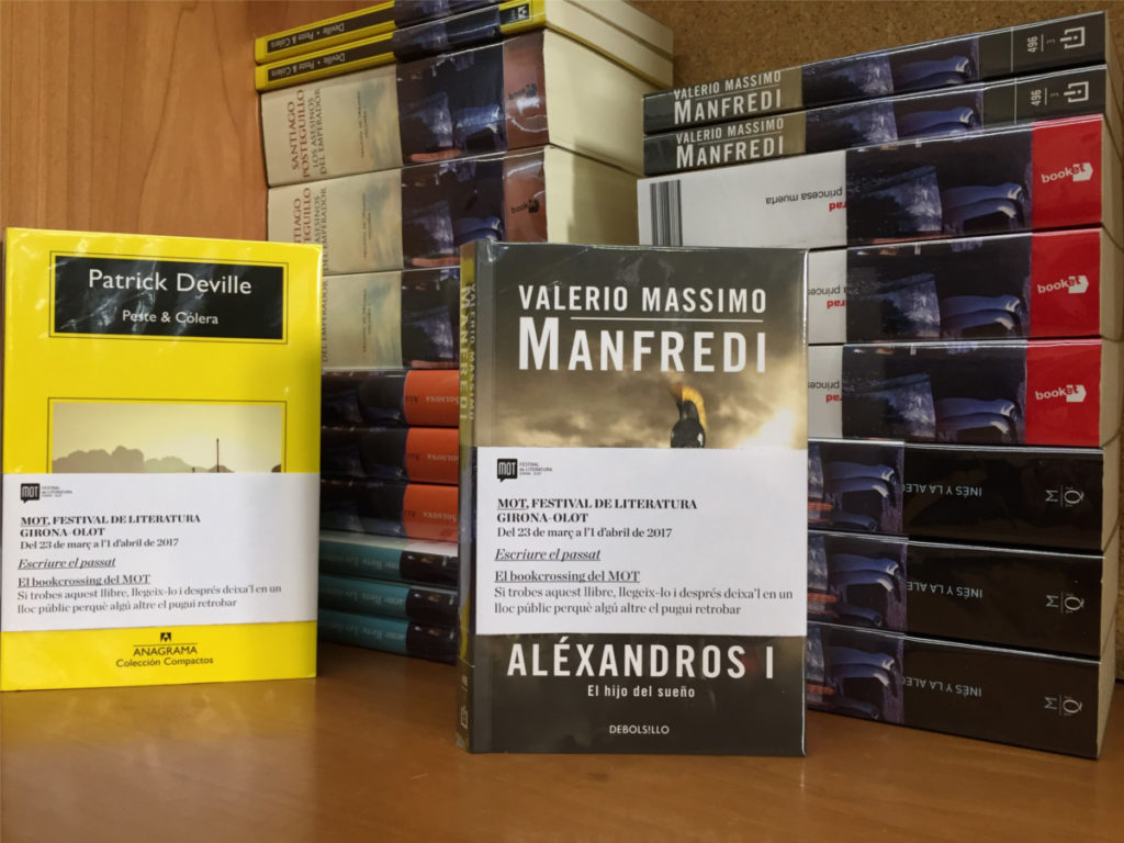 A partir de dimecres comença el bookcrossing del Festival MOT.