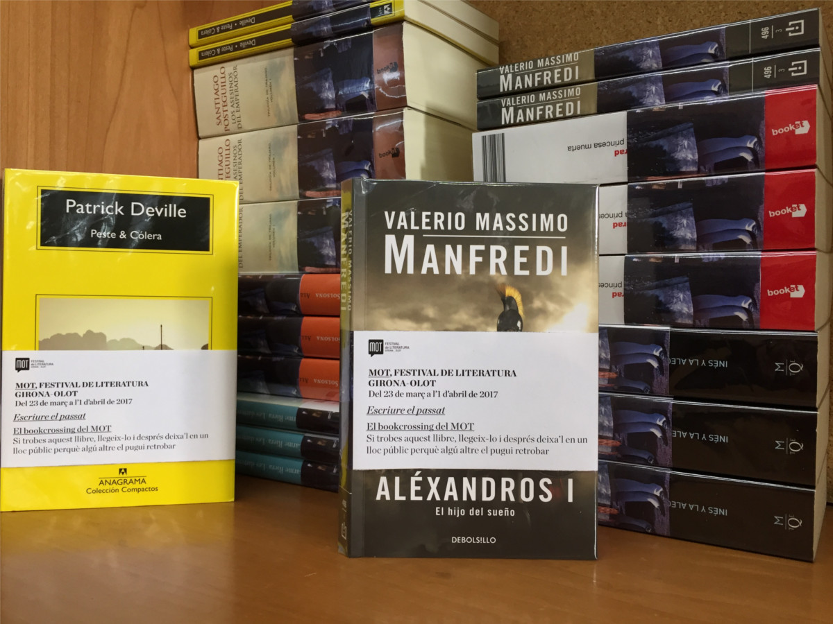 A partir de dimecres comença el bookcrossing del Festival MOT.