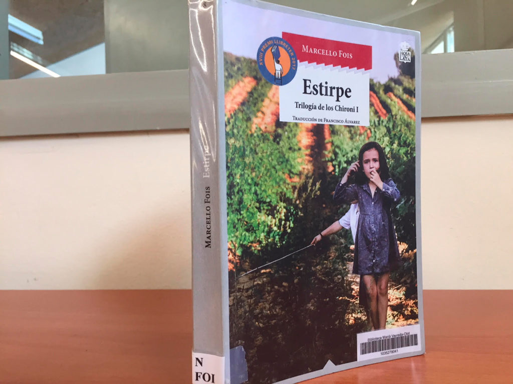 Estirpe, de Marcello Fois, és un dels llibres del Club de lectura del MOT.