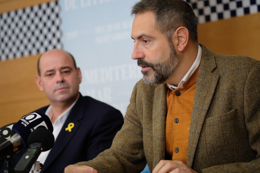Manuel Forcano és el comissari del MOT 2019. Foto: Martí Albesa.